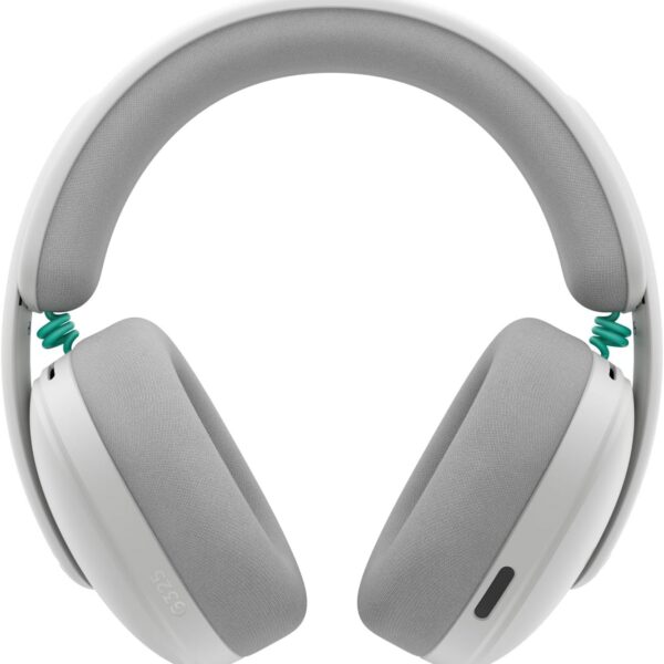 Headset Gamer Sem Fio Logitech G325, Bluetooth, Confortável, Microfone com redução de ruído, Bateria de longa duração. Compatível com PC, PlayStation, Nintendo Switch 1 e Switch 2– Branco