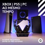 Headset Logitech G Astro A50 X sem fio com PLAYSYNC, HDMI 2.1 e áudio PRO-G para Xbox, PS5 e PC - Imagem 2
