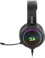 Headset Redragon Mento com som de alta qualidade, RGB Chroma e controle prático de volume e microfone. - Imagem 2