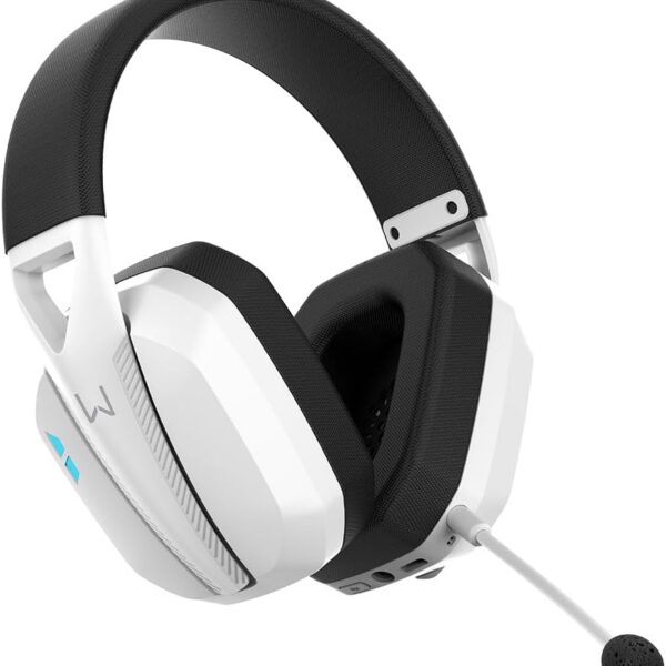 Headset Warrior sem Fio Balder Tri Mode Branco - PH703