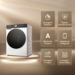 Hisense Lava e Seca, 13kg Lavagem/8kg Secagem, Wi-Fi, Steam, 13 Programas, Motor Inverter, Painel Touch, Branca WD3S13-127V - Imagem 2
