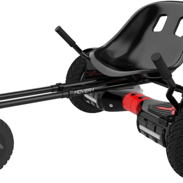 Hover-1 Beast Buggy: acessório para patinete autoequilibrado com ajuste, tração traseira e passeio estável.