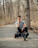 Hover-1 Beast Buggy: acessório para patinete autoequilibrado com ajuste, tração traseira e passeio estável. - Imagem 2