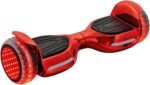 Hoverboard 6.5 Baka Sport com Bluetooth e LED, até 12km/h, ideal para crianças e adultos, presente perfeito em vermelho