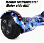 Hoverboard AZULCAM com Bluetooth, LED e 500W: mais estabilidade, diversão e desempenho para qualquer terreno. - Imagem 2
