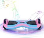 Hoverboard Elétrico 6.5" com LED: equilíbrio automático, bateria durável e diversão segura para crianças e adultos