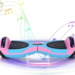 Hoverboard Elétrico 6.5" com LED: equilíbrio automático, bateria durável e diversão segura para crianças e adultos