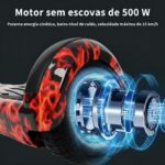 Hoverboard Elétrico FINYQBET com autobalanceamento, Bluetooth, LED e bateria 4400mAh para diversão segura até 15km/h. - Imagem 2