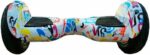 Hoverboard Skate Elétrico 10 Original Brinovar com Bluetooth, LEDs e equilíbrio dinâmico para diversão com estilo.