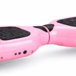 Hoverboard Skate Elétrico 6.5 Brinovar com Bluetooth, LED e bolsa rosa para diversão com equilíbrio e mobilidade segura