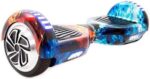 Hoverboard Skate Elétrico 6.5 Brinovar com LED Bluetooth e bolsa, até 12 km/h para mais diversão e mobilidade.