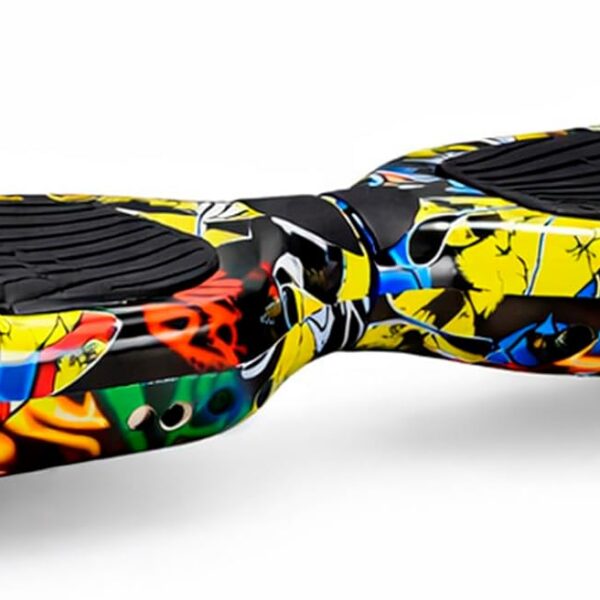 Hoverboard Skate Elétrico 6.5" Brinovar com LED, Bluetooth e equilíbrio dinâmico para diversão com estilo.