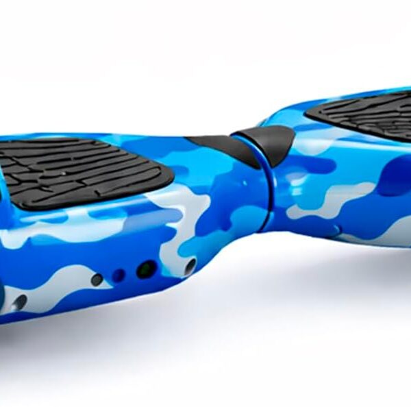 Hoverboard Skate Elétrico 6.5 Brinovar com LED e Bluetooth, equilíbrio dinâmico e potência de 700W para diversão com estilo.