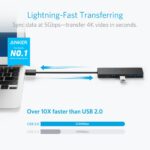 Hub USB 3.0 Anker 4 Portas: expansão prática com 5 Gbps de velocidade para MacBook, iMac, Surface e HDD - Imagem 2