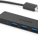 Hub USB 3.0 Anker 4 Portas: expansão prática com 5 Gbps de velocidade para MacBook, iMac, Surface e HDD