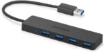 Hub USB 3.0 Anker 4 Portas: expansão prática com 5 Gbps de velocidade para MacBook, iMac, Surface e HDD