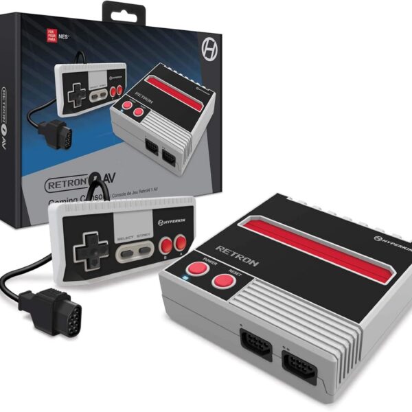 Hyperkin RetroN 1 AV Gaming Console for NES (Gray) - NES