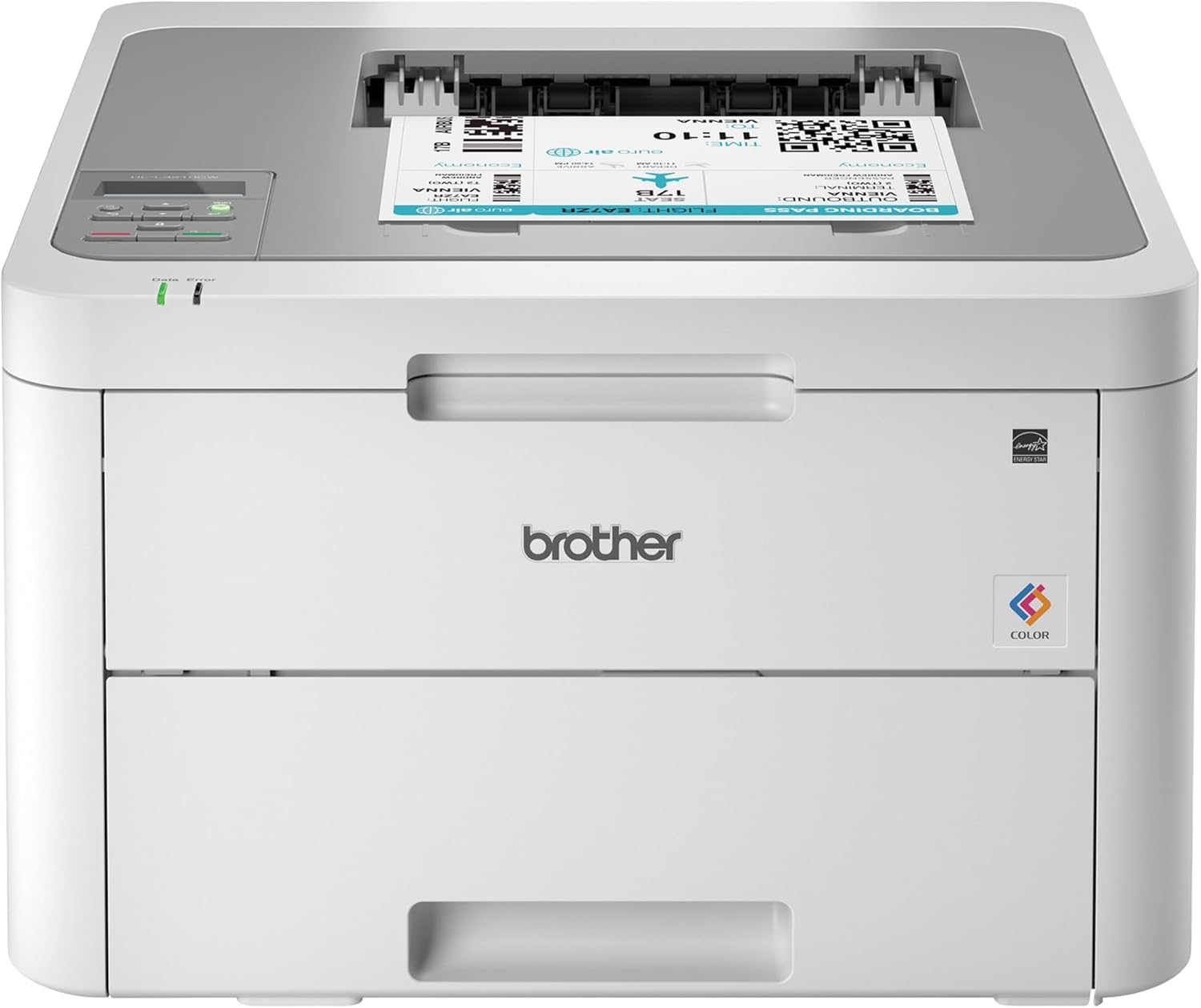 Impressora Brother Laser HLL3210CW Color A4 Wireless com impressão móvel, Impressora Brother Laser HLL3210CW Color A4 Wireless com impressão móvel, compacta e bandeja de 250 folhas.