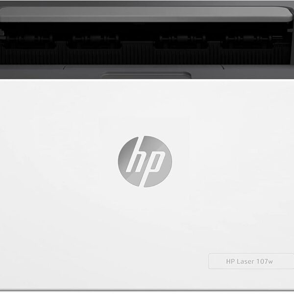 Impressora HP Laser 107a: impressão laser confiável para pequenas e médias empresas, com USB 2.0 e alto rendimento mensal.