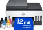 Impressora Multifuncional HP Smart Tank 794 Tanque de Tinta Colorida Wi-Fi Scanner Duplex, Bluetooth. Funções: Imprimir, Copiar, Digitalizar. Cor: Branco (2G9Q9A)