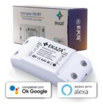 Interruptor Relé Wi-Fi EKNH-T106: automação residencial bivolt com Alexa, Google Home e SmartLife - Imagem 2