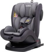 JOVIKIDS Cadeira de Segurança 3 em 1 com ISOFIX, rotação 360° e proteção para bebês e crianças