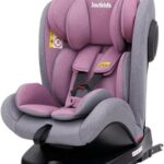 JOVIKIDS Cadeirinha 3 em 1 com ISOFIX, rotação 360° e proteção lateral para mais segurança e conforto no carro