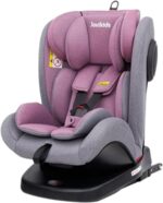 JOVIKIDS Cadeirinha 3 em 1 com ISOFIX, rotação 360° e proteção lateral para mais segurança e conforto no carro