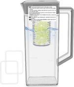 Jarro de água Samsung DA97-21261K com vedação reforçada, compatível com geladeiras RF24BB6900AC e outros modelos Samsung.