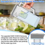 Jarro de água Samsung DA97-21261K com vedação reforçada, compatível com geladeiras RF24BB6900AC e outros modelos Samsung. - Imagem 2