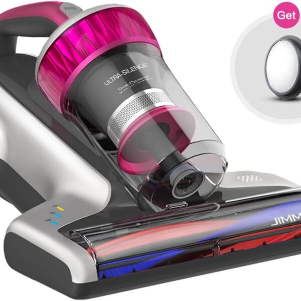 Jimmy WB73 Aspirador de pó portátil, antialérgeno, potente aspirador de pó portátil com UV e ultrassônico, sucção forte de 420 W, reconhecimento inteligente de poeira, remove pelos de animais de