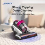 Jimmy WB73 Aspirador de pó portátil, antialérgeno, potente aspirador de pó portátil com UV e ultrassônico, sucção forte de 420 W, reconhecimento inteligente de poeira, remove pelos de animais de - Imagem 2