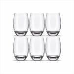 Jogo 6 Copos de Vidro Luxo 465ml: elegância, resistência e design premium para servir e presentear com estilo