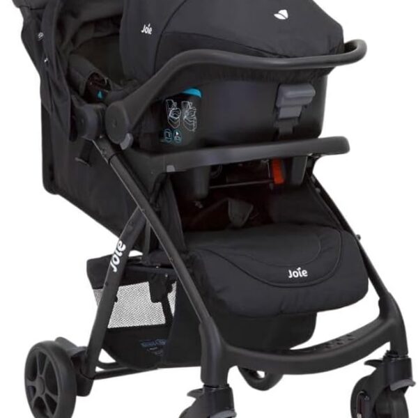 Joie Carrinho De Bebê Travel System Muze Juva Lx Ts: leve, compacto e ideal para passeios desde o nascimento