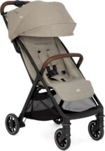 Joie Carrinho de bebê Pact Pro, carvalho: dobra supercompacta, passeio suave em qualquer terreno e conforto para seu bebê.