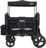 Keenz MoOV para 4 passageiros: carrinho todo-o-terreno dobrável com assentos reclináveis, cooler e rodas de borracha