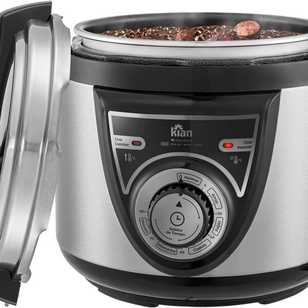 Kian - Panela de Pressão Mecânica 4 litros 220V Inox PPM-101