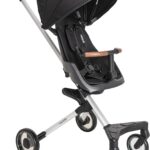 Kiddo Carrinho de bebê Spider Preto: carrinho de passeio prático para o dia a dia com mais conforto e mobilidade
