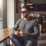 King One Óculos de Sol Polarizado NY2753: proteção UV400, conforto esportivo e estilo casual masculino. - Imagem 2