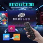 Kinhank Super Console X2 Pro Pre-Installed 100,000+ Classic Games,256G Retro Gaming Consoles Compatible with 60+ emulators, S902X2 Chip, Three Systems in One, Include Remote, Wireless Controllers - Imagem 2