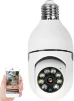 Kit 2 Câmeras Segurança WiFi 360 com Visão Noturna e Controle pelo App para Monitoramento Completo - Imagem 2