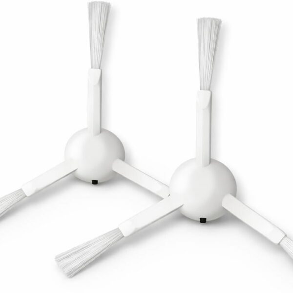 Kit 2 Escovas Laterais para Robô Aspirador X10+/X20+/S10+/S20+ com alta durabilidade e limpeza eficiente