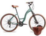 Kit Bicicleta BLITZ Aro 29 Comodo Urbana: leve, resistente e completa, com 21v Shimano, freio a disco, cestinha e cadeado incluso.