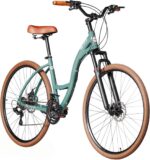 Kit Bicicleta BLITZ Aro 29 Comodo Urbana: leve, resistente e completa, com 21v Shimano, freio a disco, cestinha e cadeado incluso. - Imagem 2