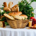 Kit Com 5 Galetos Pãozeira de Bambu com Alça: ideal para servir pães com charme, praticidade e estilo artesanal. - Imagem 2