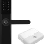 Kit Conectividade Fechadura Digital YDM 60 Yale: biometria, senha e Alexa para mais segurança e praticidade.