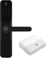 Kit Conectividade Fechadura Digital YDM 60 Yale: biometria, senha e Alexa para mais segurança e praticidade.