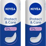 Kit Desodorante Aerossol NIVEA Protect & Care 150ML, 2 unidades: 48h de proteção e cuidado para sua rotina diária