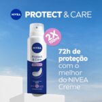 Kit Desodorante Aerossol NIVEA Protect & Care 150ML, 2 unidades: 48h de proteção e cuidado para sua rotina diária - Imagem 2