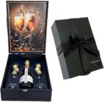 Kit Espumante Chandon 750ml Presente com 2 Taças e Ferrero Rocher: presente sofisticado para brindar com elegância em qualquer ocasião.